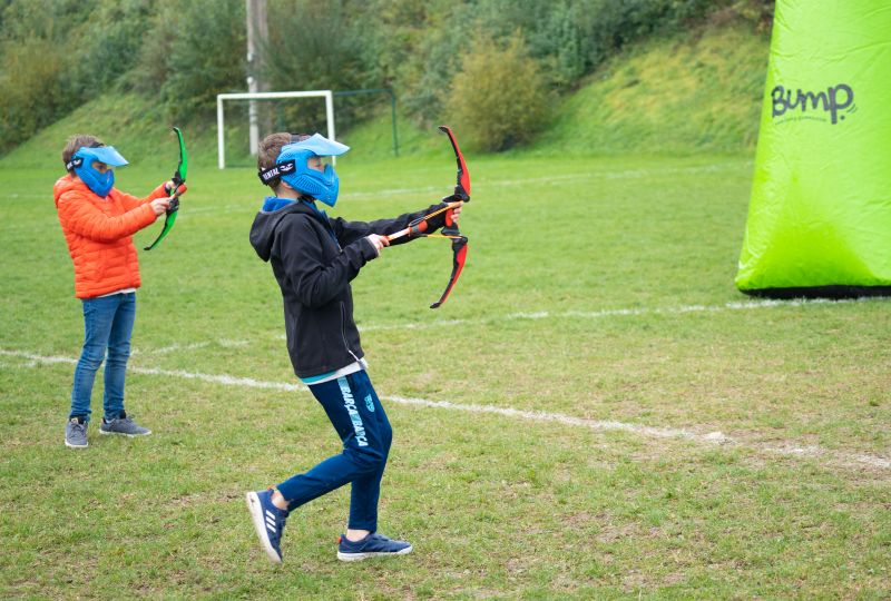 On a testé pour vous la bataille d'archery bump sans savoir viser! -  Var-Matin