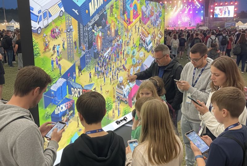 Spot Bump : Le Où est Charlie géant version interactif